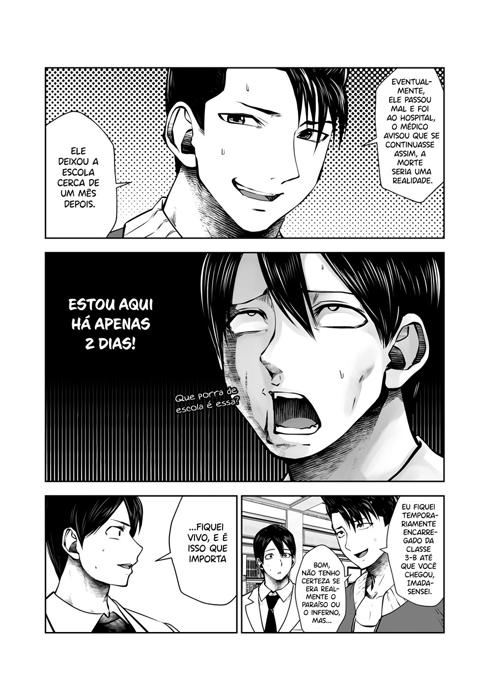 Black Gakkou ni Tsutomete Shimatta Sensei Capitulo 18 - pagina 12