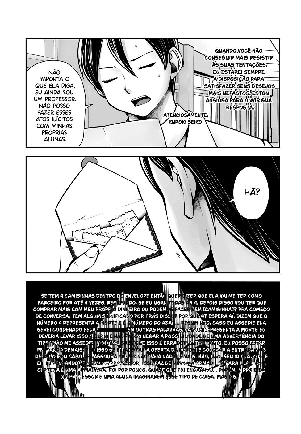 Black Gakkou ni Tsutomete Shimatta Sensei Capitulo 19 - pagina 4