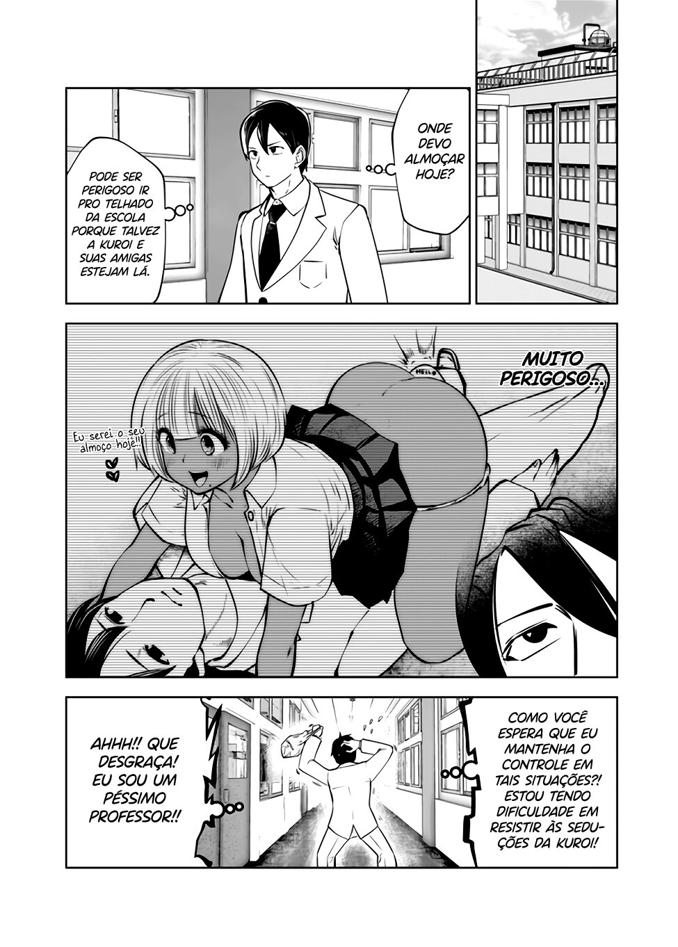 Black Gakkou ni Tsutomete Shimatta Sensei Capitulo 20 - pagina 5