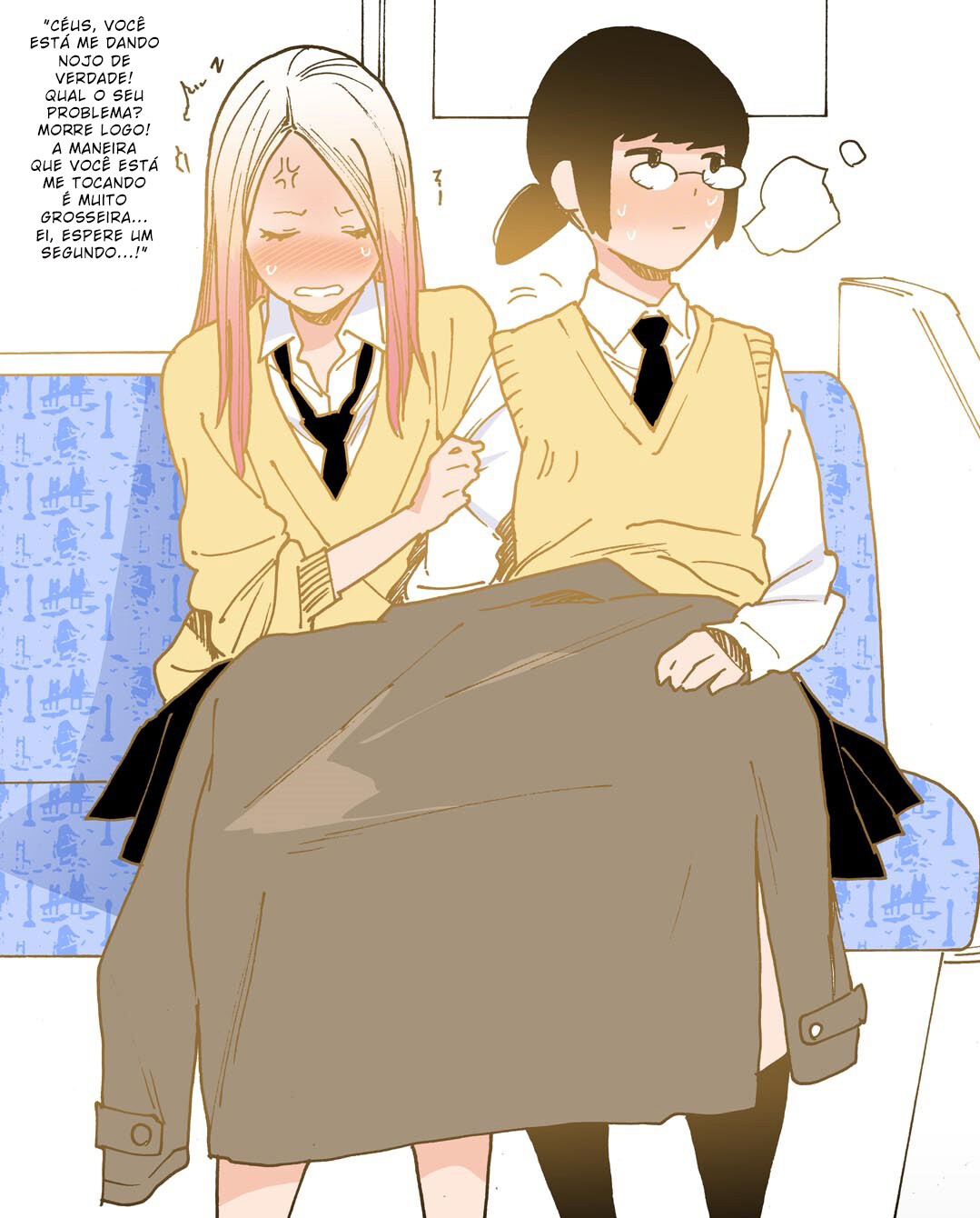 Gyaru-chan and Megane-chan Capitulo 1 - pagina 4 Gyaru-chan and Megane-chan Capitulo 1 - pagina 4