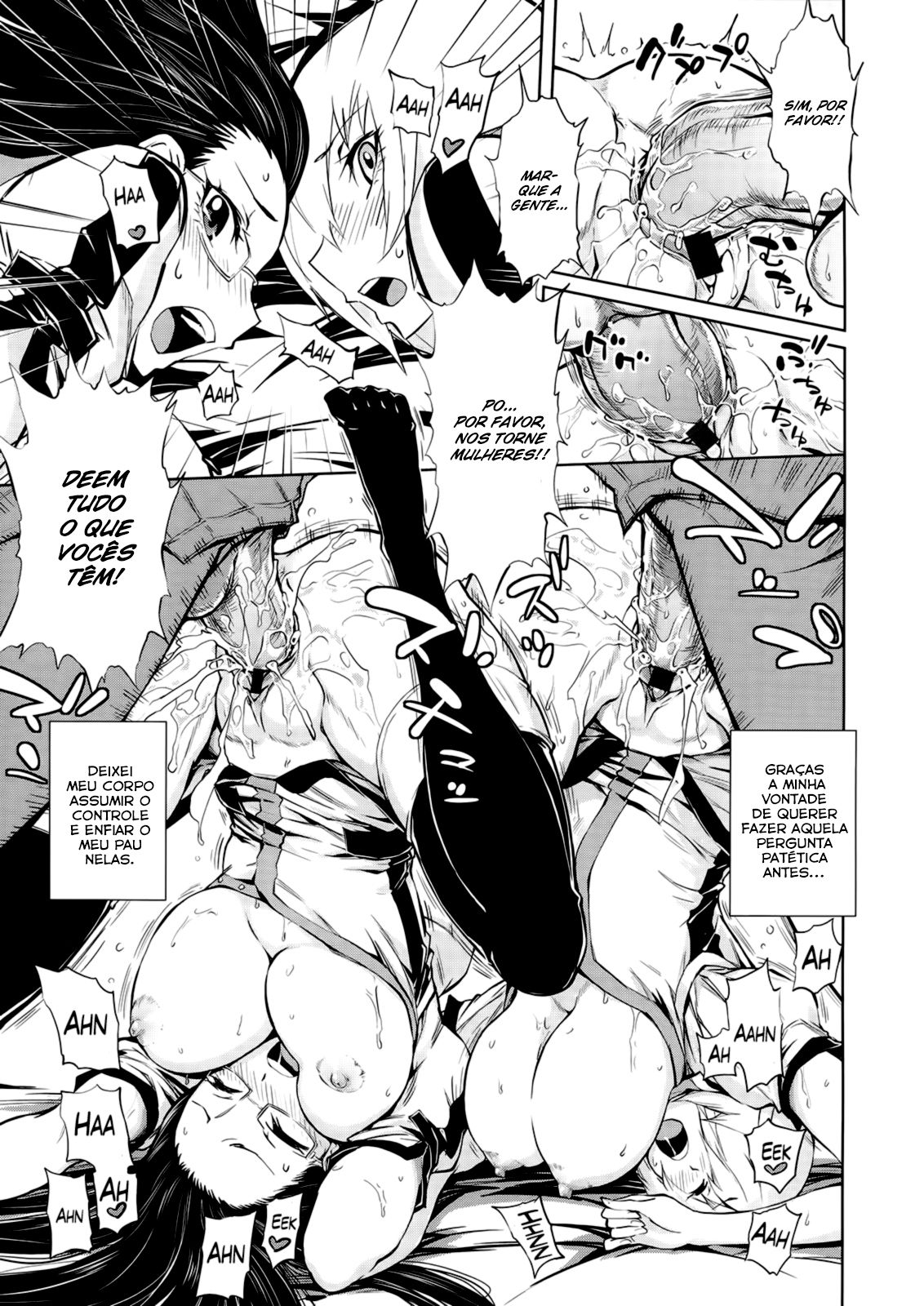 Harem Butai Wa Boku Wo Shaburi Tsukusu Capitulo 7 - pagina 16