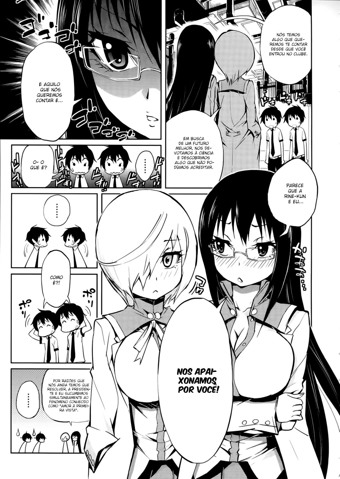 Harem Butai Wa Boku Wo Shaburi Tsukusu Capitulo 7 - pagina 3