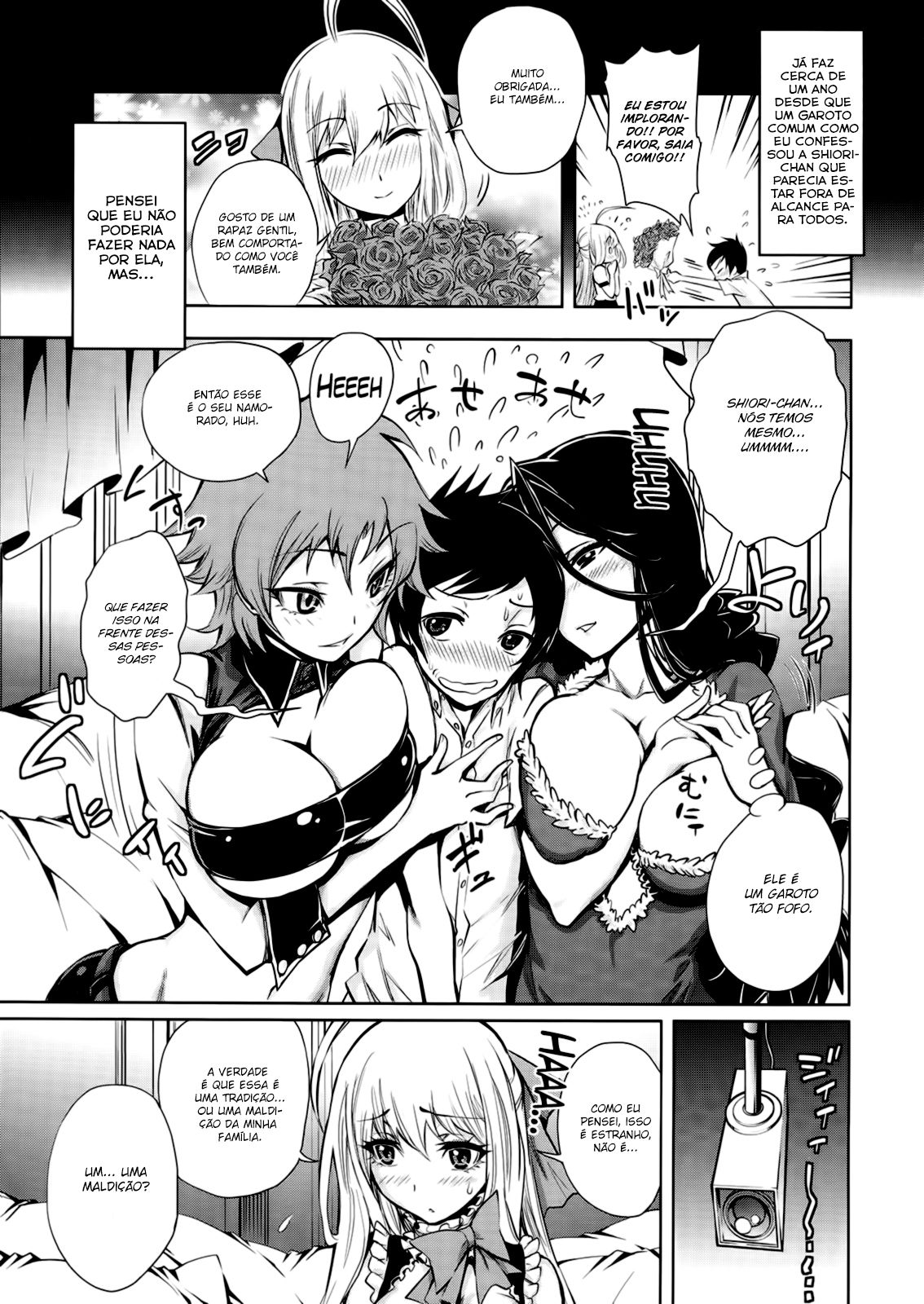 Harem Butai Wa Boku Wo Shaburi Tsukusu Capitulo 8 - pagina 3