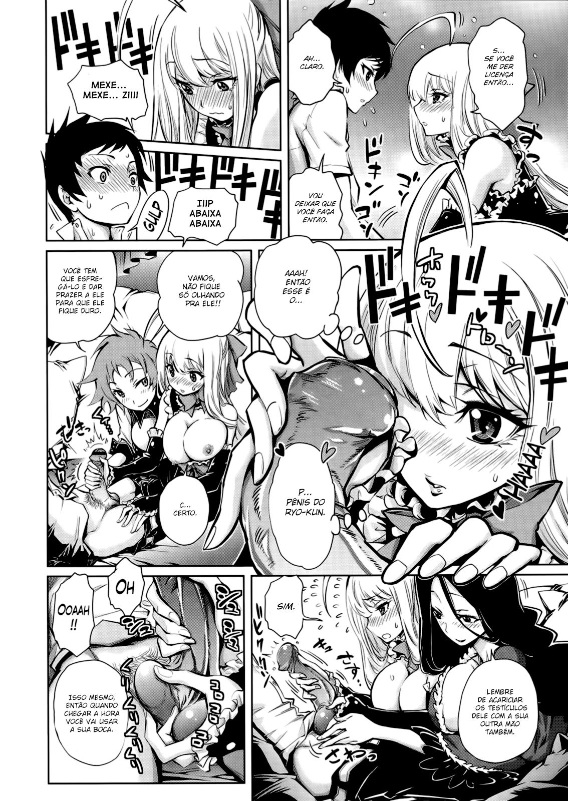 Harem Butai Wa Boku Wo Shaburi Tsukusu Capitulo 8 - pagina 6