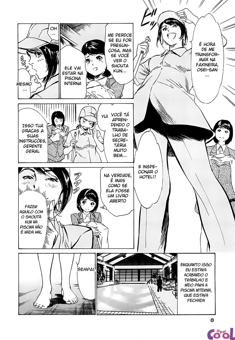 Hotel De Dakishimete Capitulo 37 - pagina 9