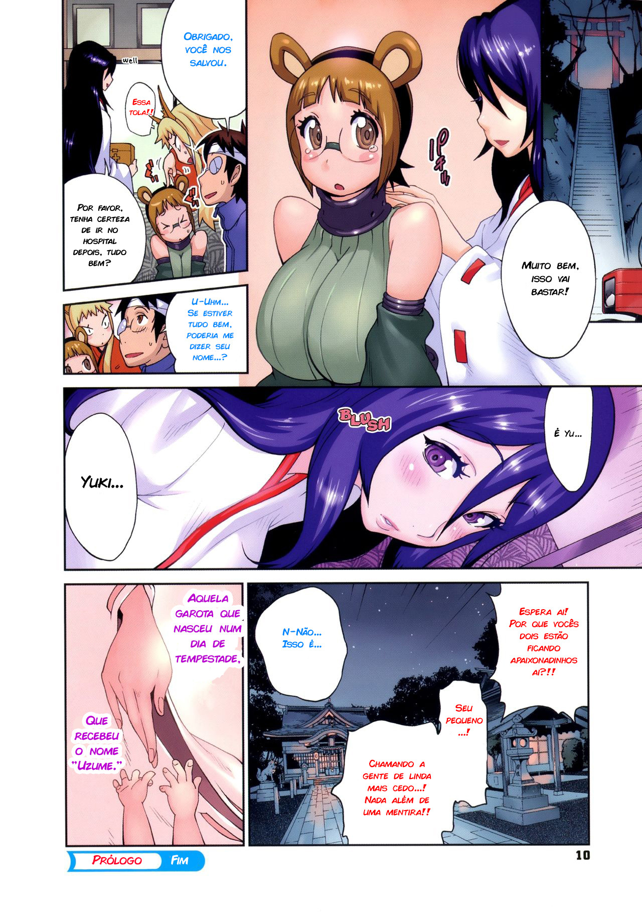 Hyakka Nyuuran: Uzume Capitulo 1 - pagina 13 Hyakka Nyuuran: Uzume Capitulo 1 - pagina 13