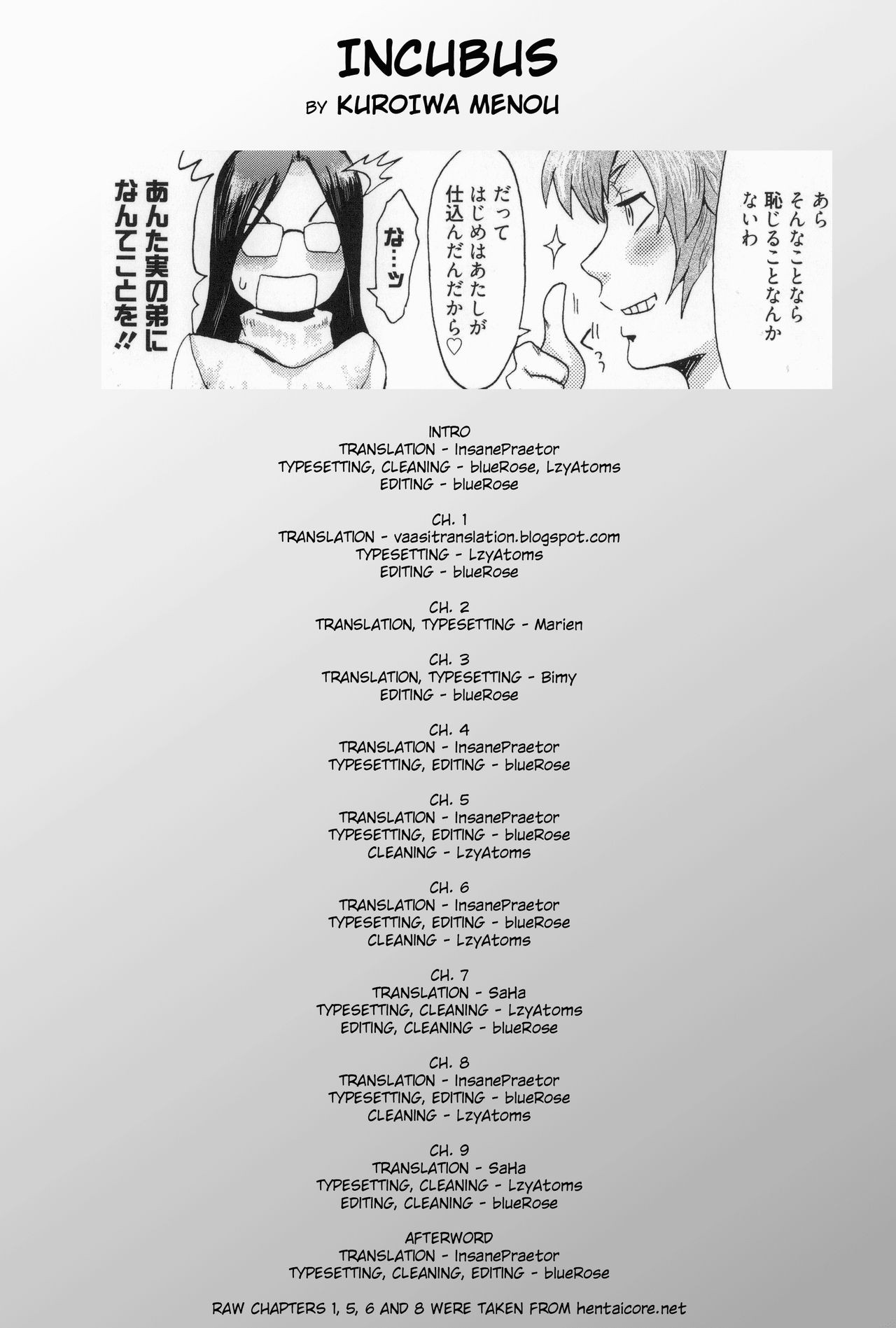 Incubus Capitulo 9 - pagina 33 Incubus Capitulo 9 - pagina 33
