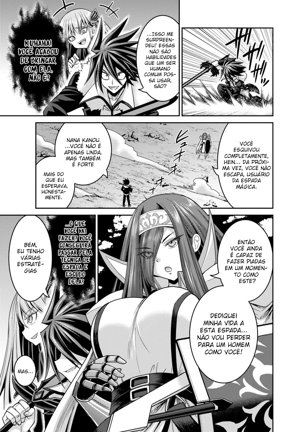 Kujibiki Tokushou Musou Harem-ken Capitulo 14 - pagina 7