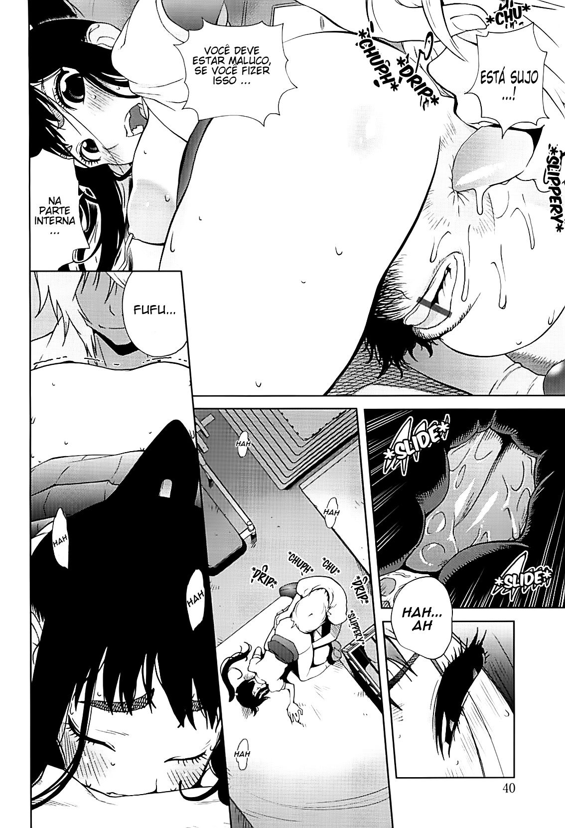 Kumikyoku Mitsunyuu Capitulo 12 - pagina 14