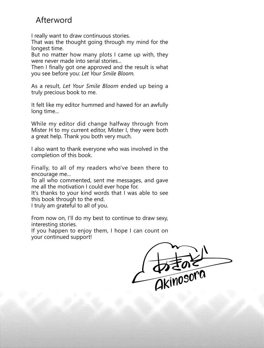 Let Your Smile Bloom Capitulo 7 - pagina 1 Let Your Smile Bloom Capitulo 7 - pagina 1