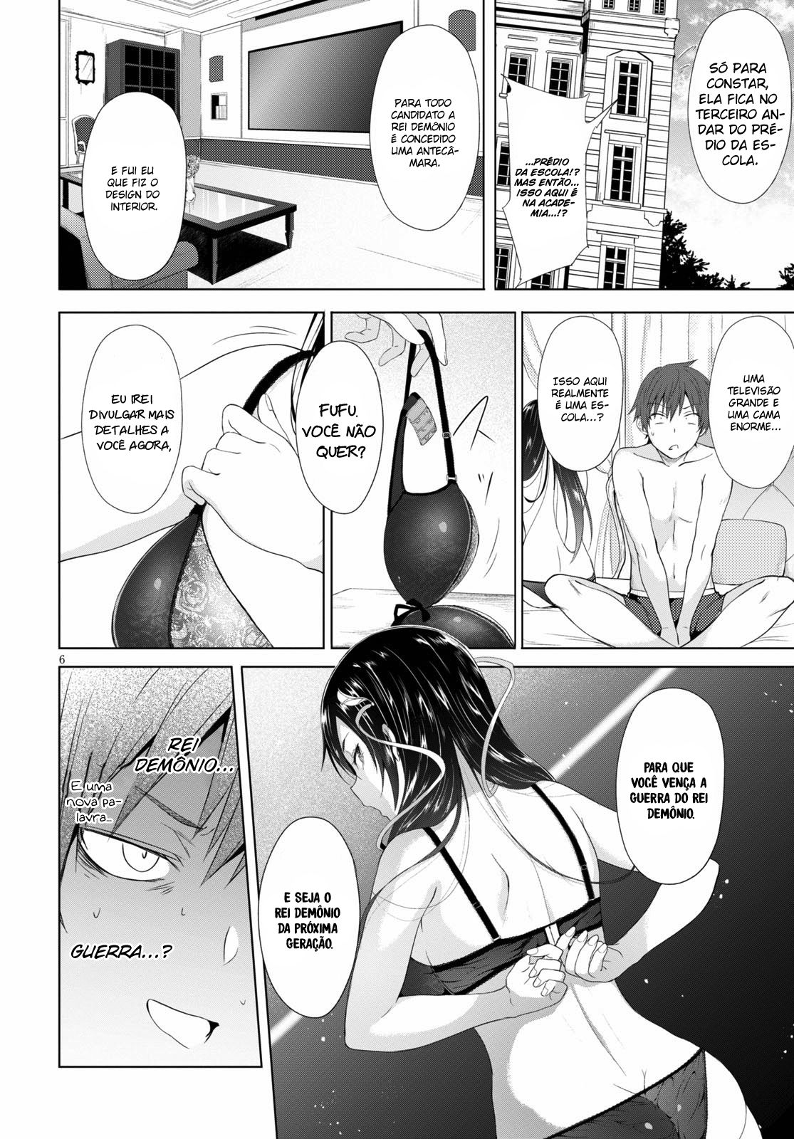 Maou Gakuen no Hangyakusha Capitulo 2 - pagina 8 Maou Gakuen no Hangyakusha Capitulo 2 - pagina 8