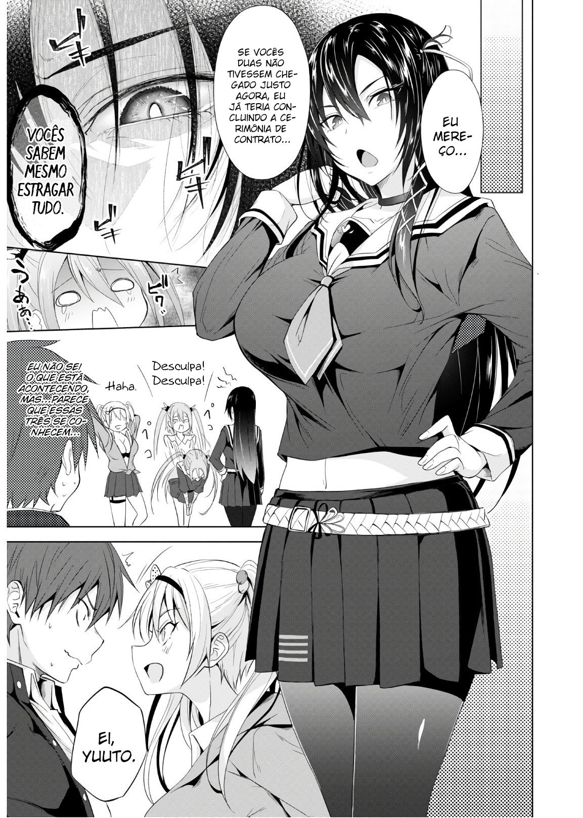 Maou Gakuen no Hangyakusha Capitulo 3 - pagina 7 Maou Gakuen no Hangyakusha Capitulo 3 - pagina 7