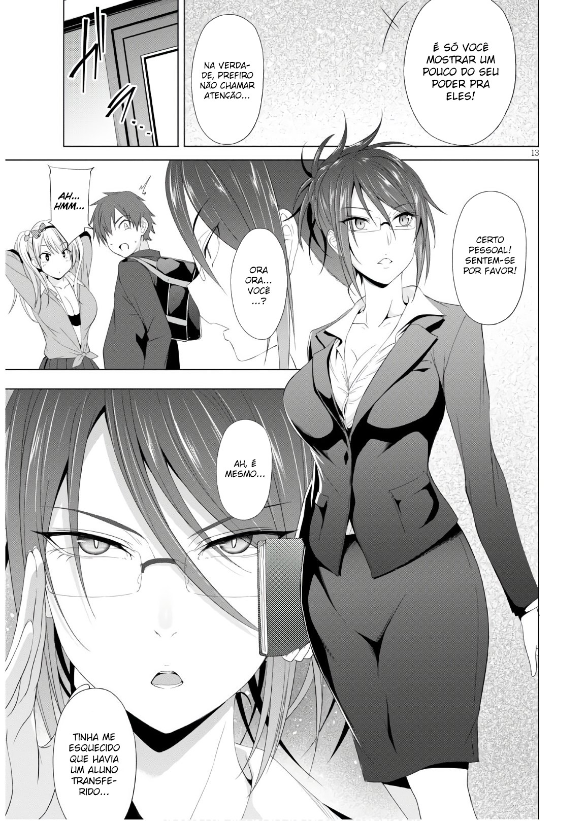 Maou Gakuen no Hangyakusha Capitulo 4 - pagina 14 Maou Gakuen no Hangyakusha Capitulo 4 - pagina 14
