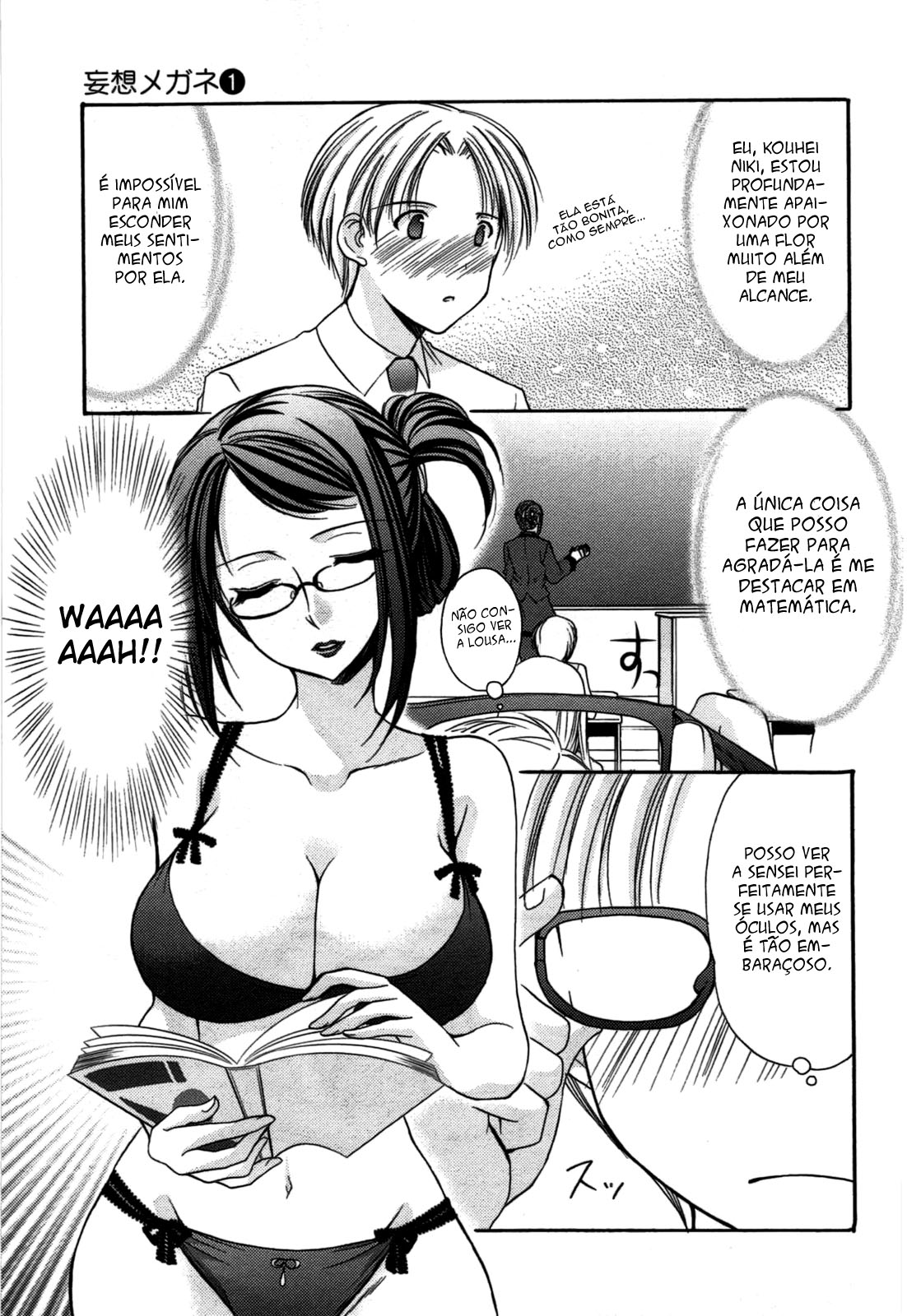 Mousou Megane Capitulo 5 - pagina 4 Mousou Megane Capitulo 5 - pagina 4