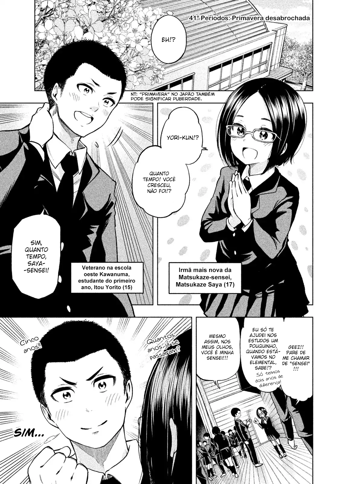 Nande Koko ni Sensei ga! Capitulo 41 - pagina 7