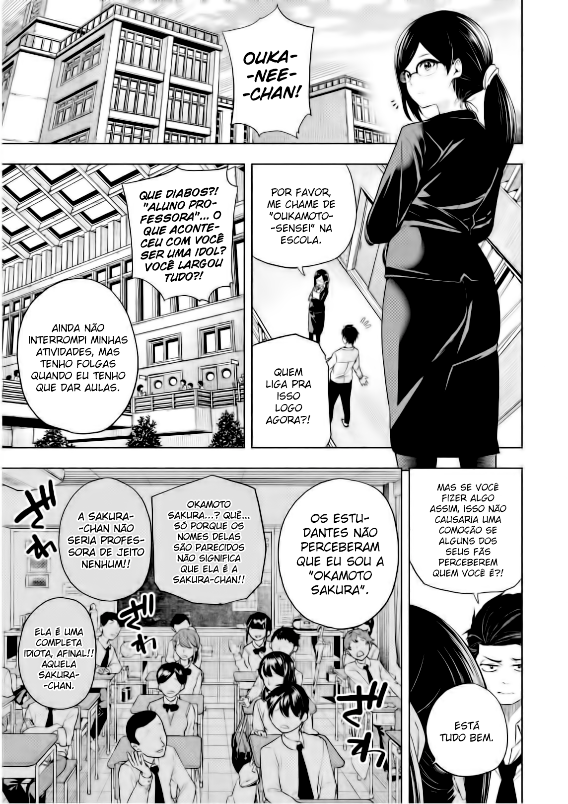 Nande Koko ni Sensei ga! Capitulo 62 - pagina 4