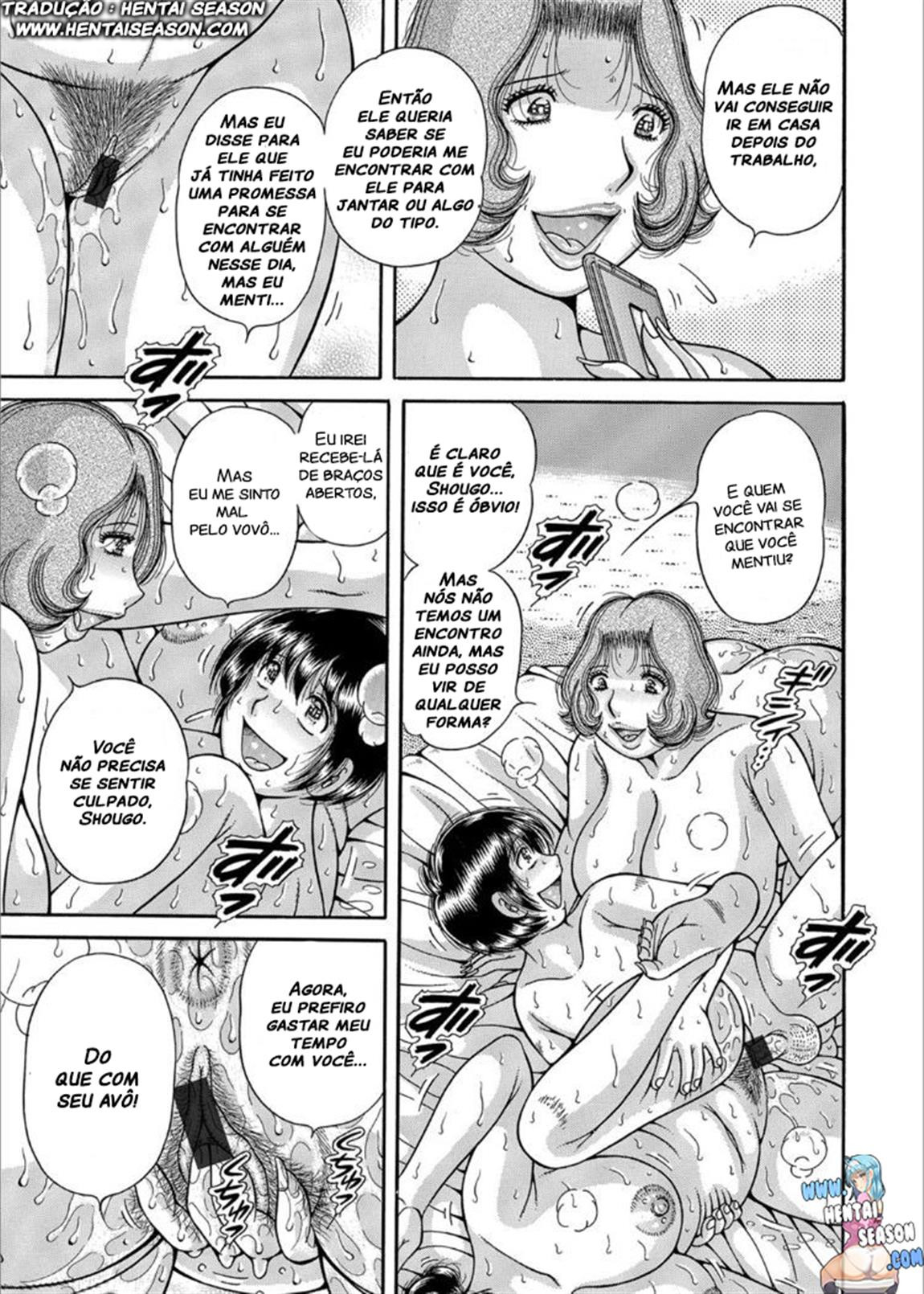 Sansedai Soukan ~Boku To Kaa-san To Obaa-chan~ Capitulo 6 - pagina 9 Sansedai Soukan ~Boku To Kaa-san To Obaa-chan~ Capitulo 6 - pagina 9