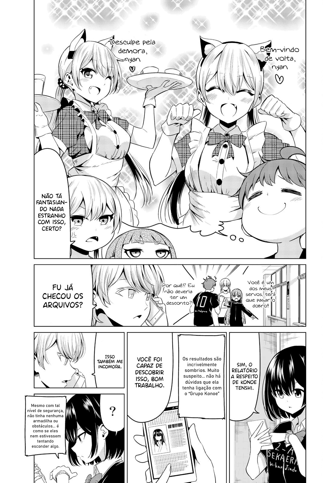 Sekai ka Kanojo ka Erabenai Capitulo 26 - pagina 8
