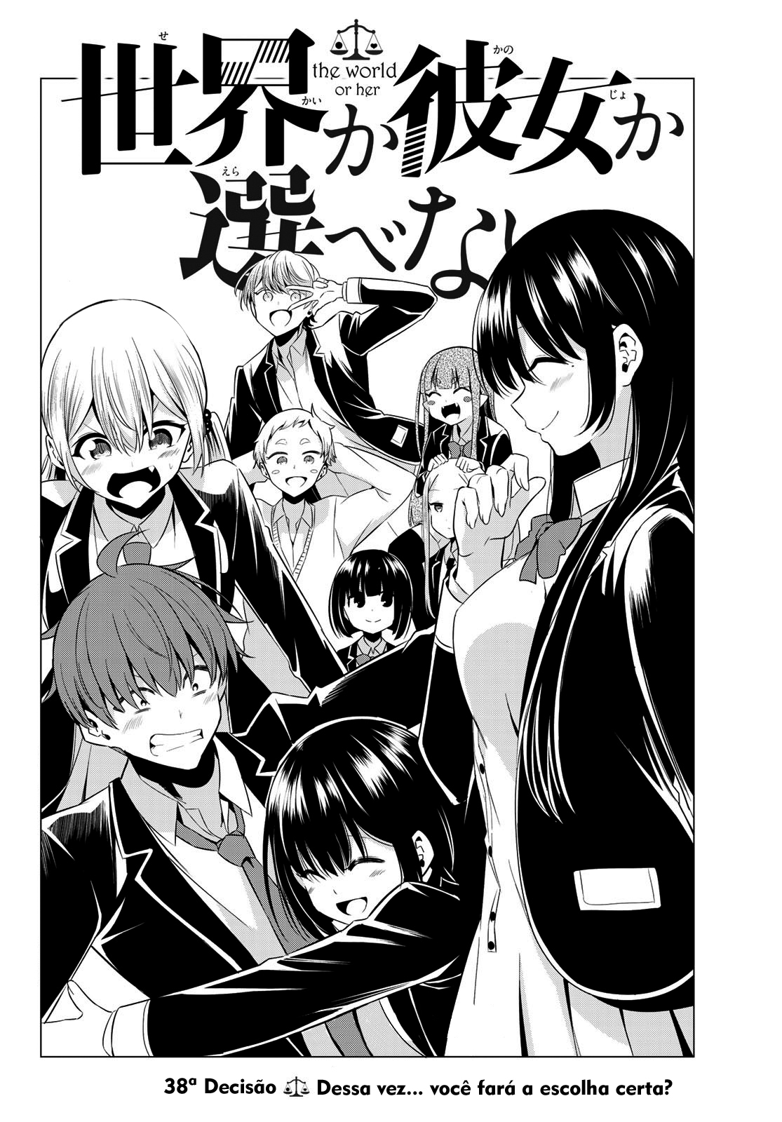 Sekai ka Kanojo ka Erabenai Capitulo 38 - pagina 3