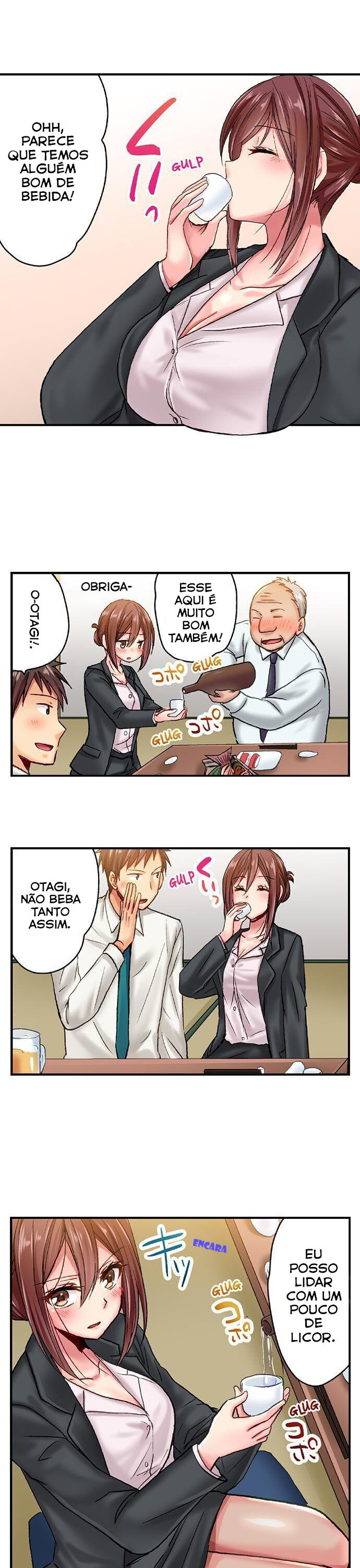 Serious Lady Loosens Up When Drunk Capitulo 1 - pagina 12