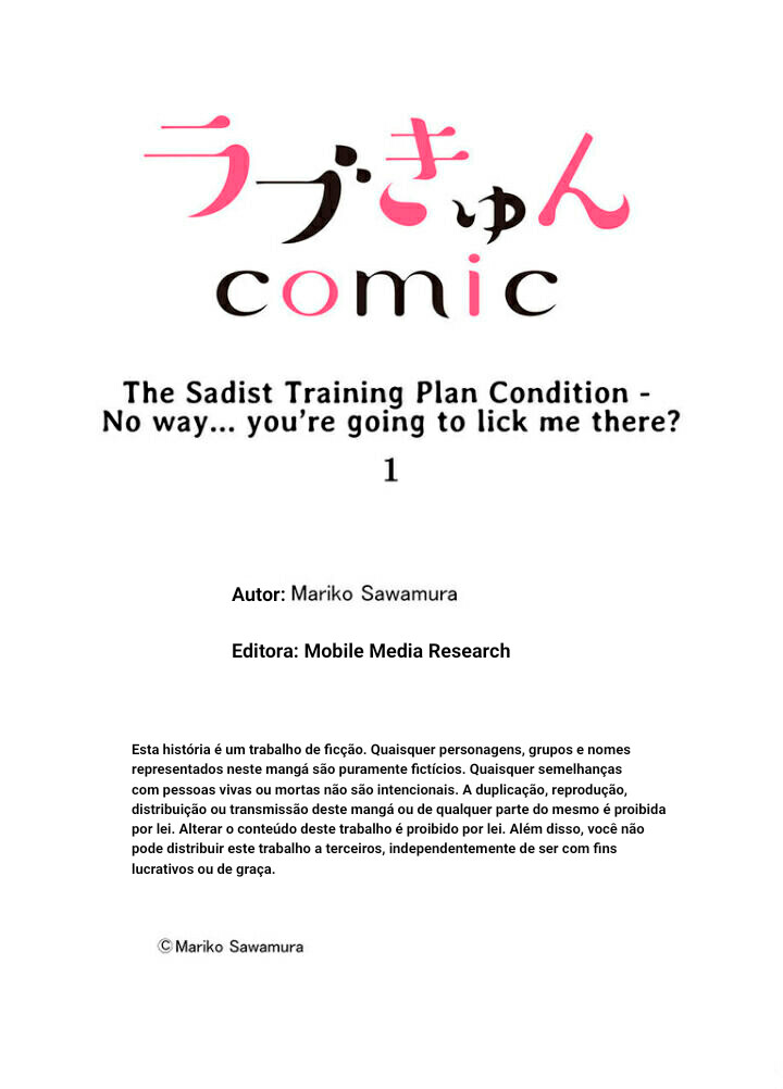 The Sadist Training Plan Condition – No Way… You’re Going to Lick Me There Capitulo 1 - pagina 28 The Sadist Training Plan Condition – No Way… You’re Going to Lick Me There Capitulo 1 - pagina 28