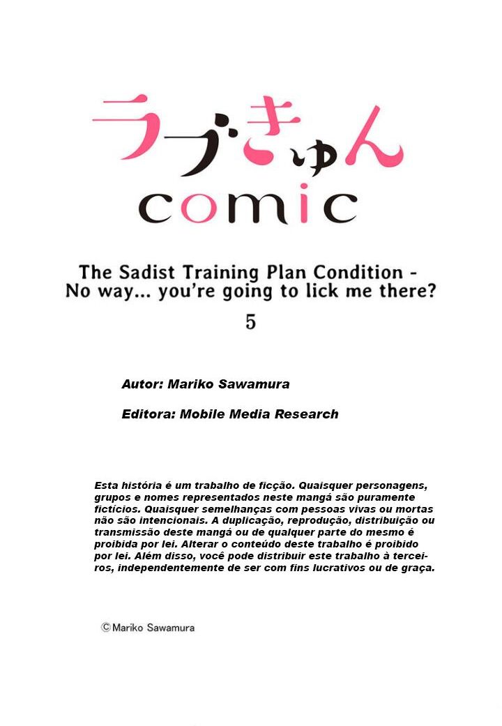The Sadist Training Plan Condition – No Way… You’re Going to Lick Me There Capitulo 5 - pagina 28 The Sadist Training Plan Condition – No Way… You’re Going to Lick Me There Capitulo 5 - pagina 28