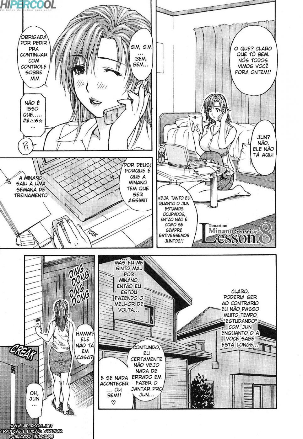 Tonari No Minano Sensei Capitulo 9 - pagina 1