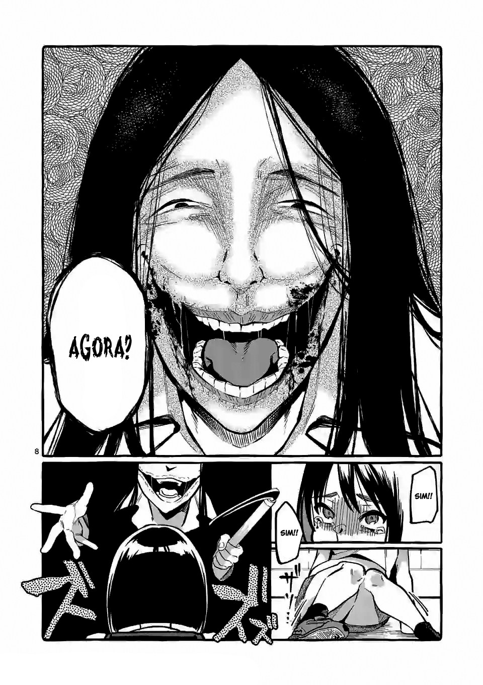 Ushirou No Shoumen Kamui-san Capitulo 10 - pagina 9