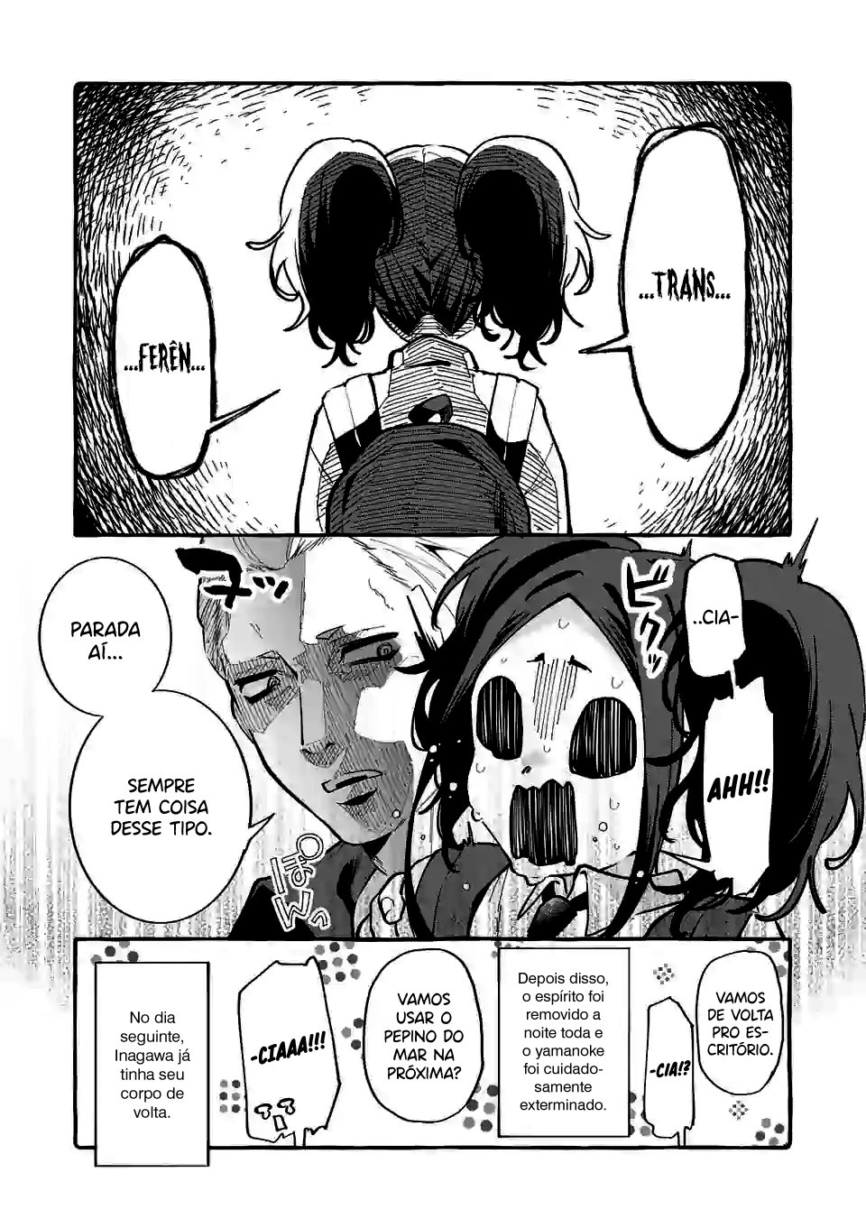 Ushirou No Shoumen Kamui-san Capitulo 12 - pagina 21