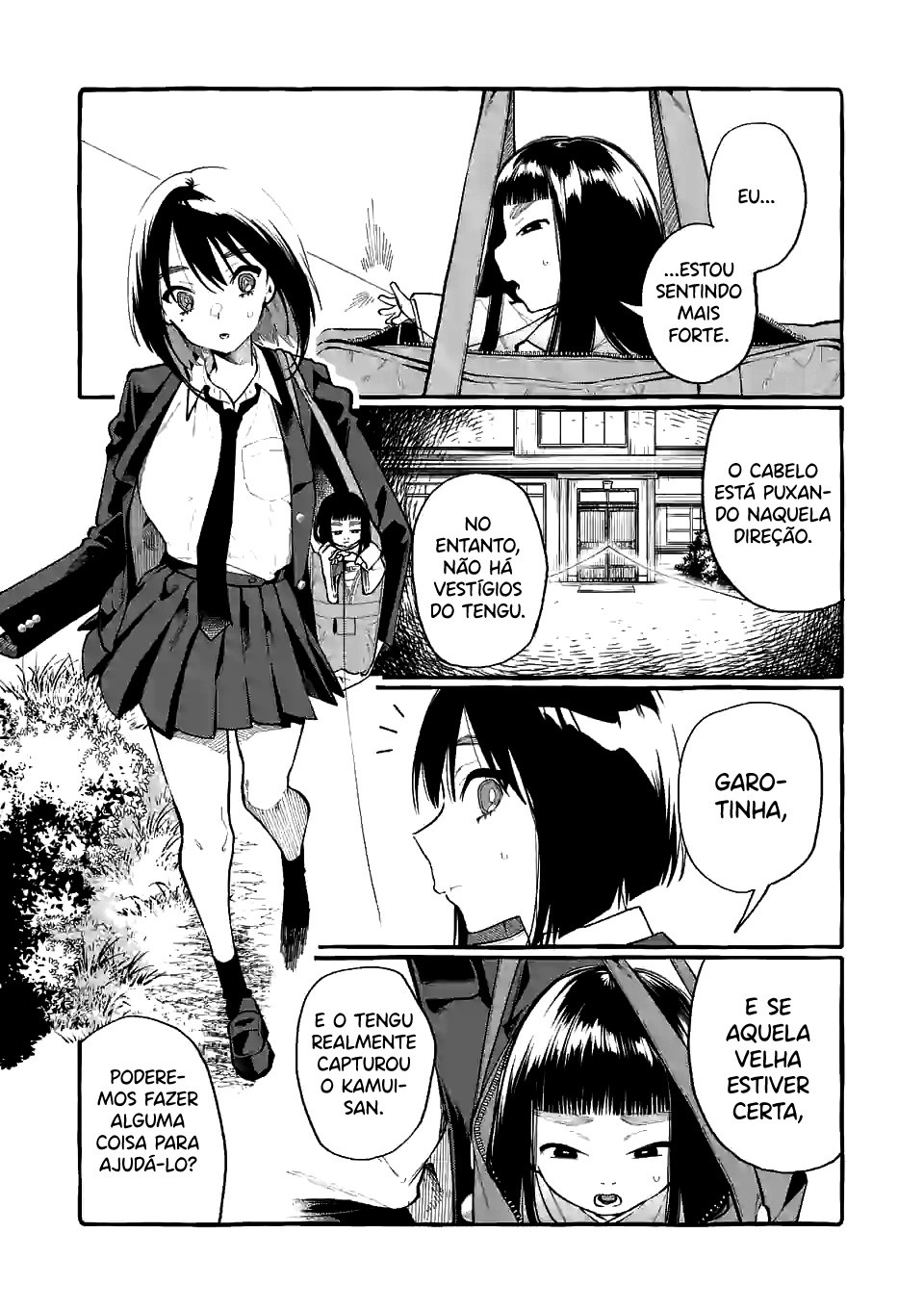 Ushirou No Shoumen Kamui-san Capitulo 17 - pagina 10