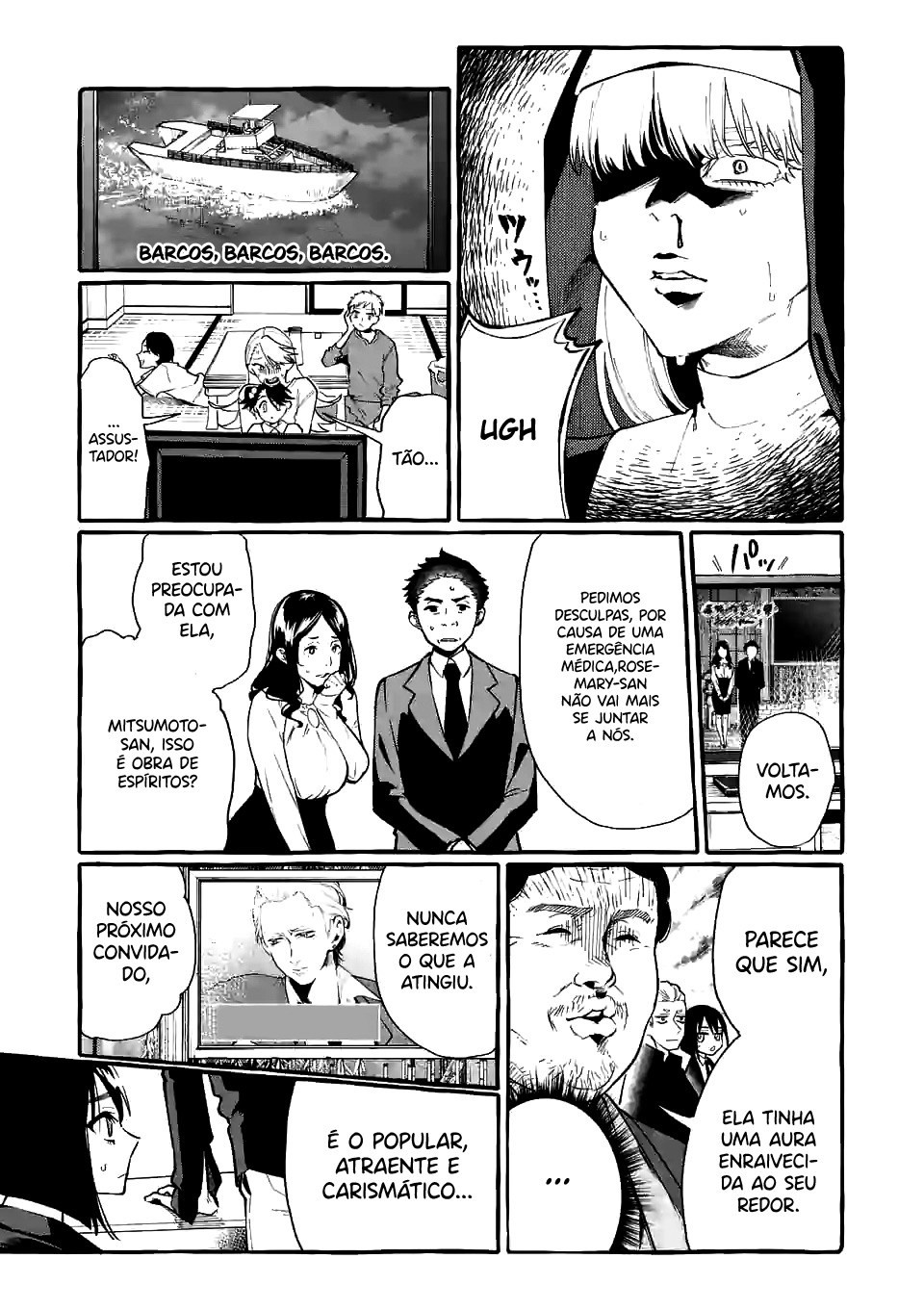 Ushirou No Shoumen Kamui-san Capitulo 18 - pagina 8