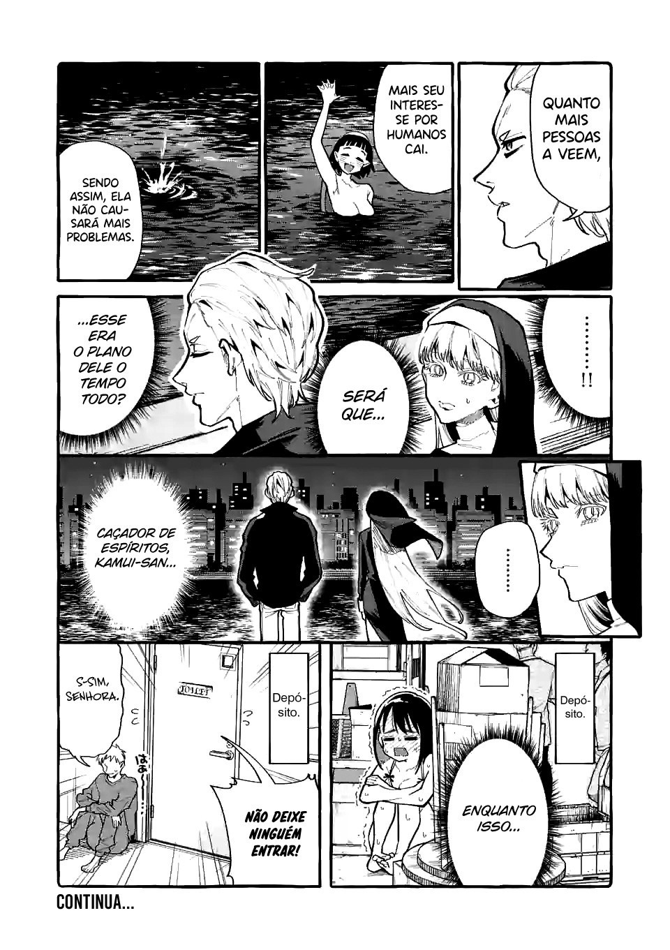 Ushirou No Shoumen Kamui-san Capitulo 19 - pagina 15