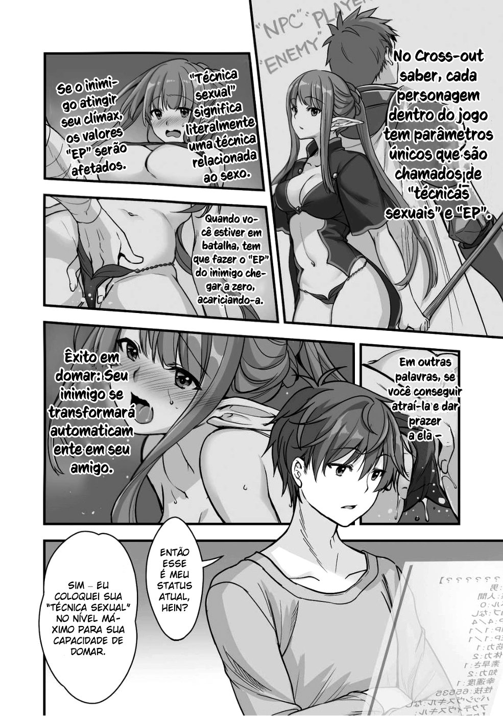 VR Eroge Yattetara Isekai ni Tensei shita node, Bishoujo Maou wo Dorei-ka suru: Cloth Out Saber Capitulo 1 - pagina 12