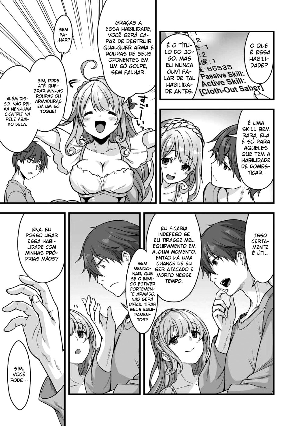VR Eroge Yattetara Isekai ni Tensei shita node, Bishoujo Maou wo Dorei-ka suru: Cloth Out Saber Capitulo 1 - pagina 13