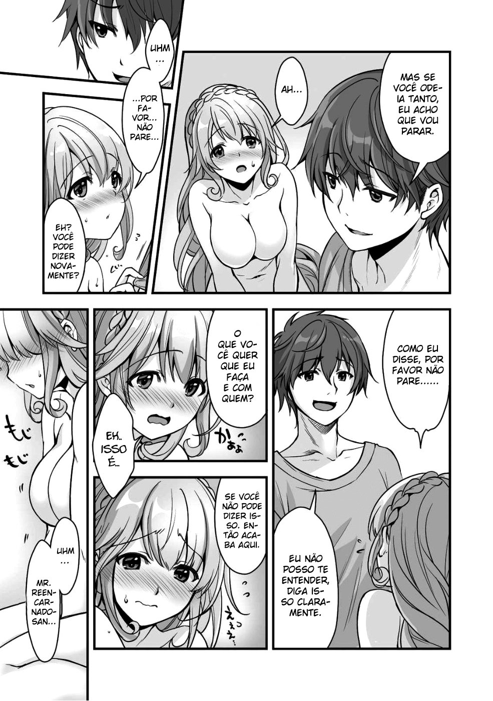 VR Eroge Yattetara Isekai ni Tensei shita node, Bishoujo Maou wo Dorei-ka suru: Cloth Out Saber Capitulo 1 - pagina 19
