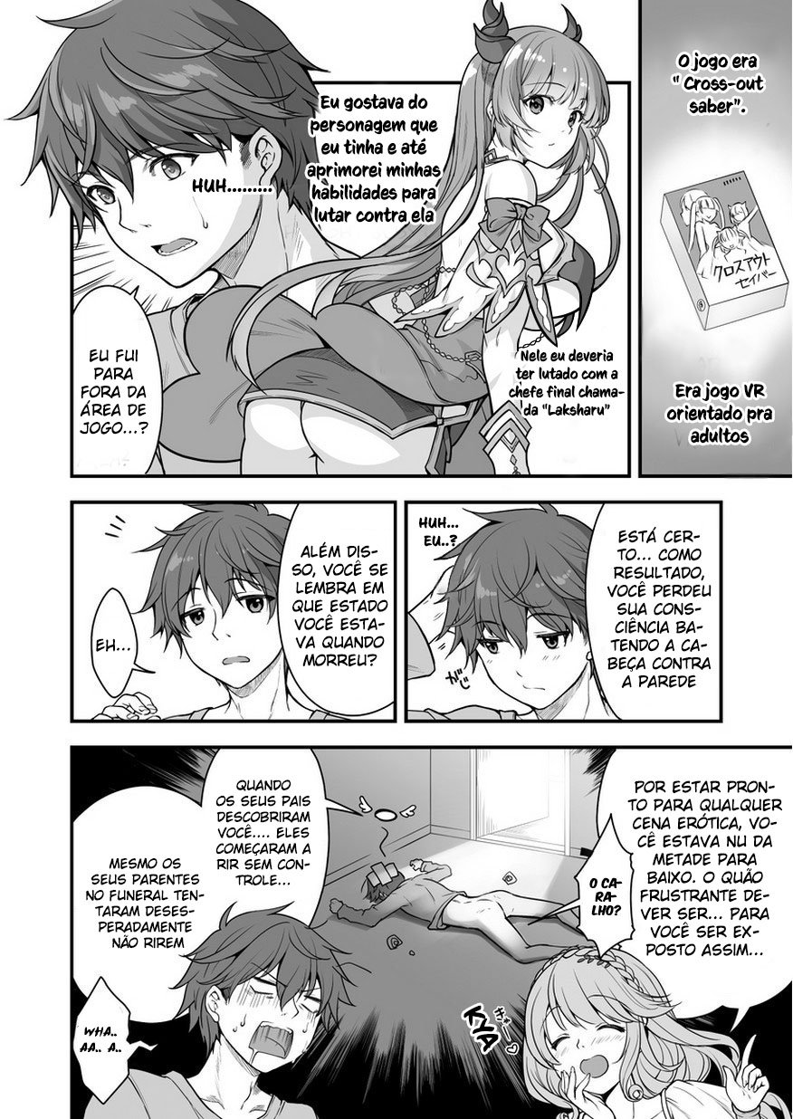 VR Eroge Yattetara Isekai ni Tensei shita node, Bishoujo Maou wo Dorei-ka suru: Cloth Out Saber Capitulo 1 - pagina 8