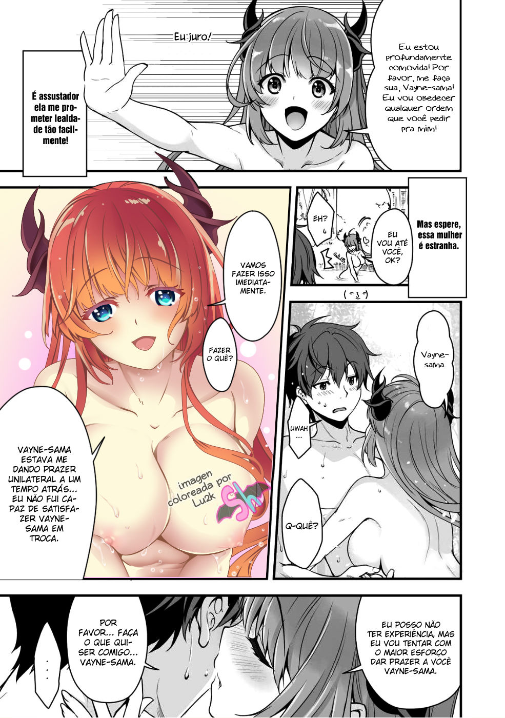 VR Eroge Yattetara Isekai ni Tensei shita node, Bishoujo Maou wo Dorei-ka suru: Cloth Out Saber Capitulo 2 - pagina 27 VR Eroge Yattetara Isekai ni Tensei shita node, Bishoujo Maou wo Dorei-ka suru: Cloth Out Saber Capitulo 2 - pagina 27