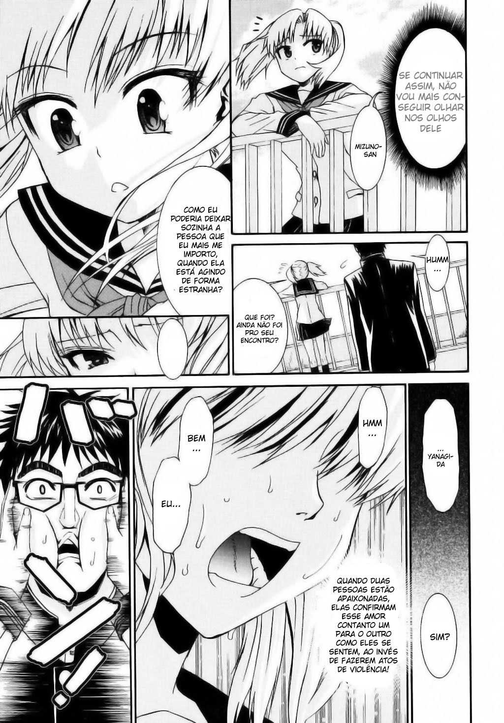 Yanagida-kun To Mizuno-san Capitulo 13 - pagina 14