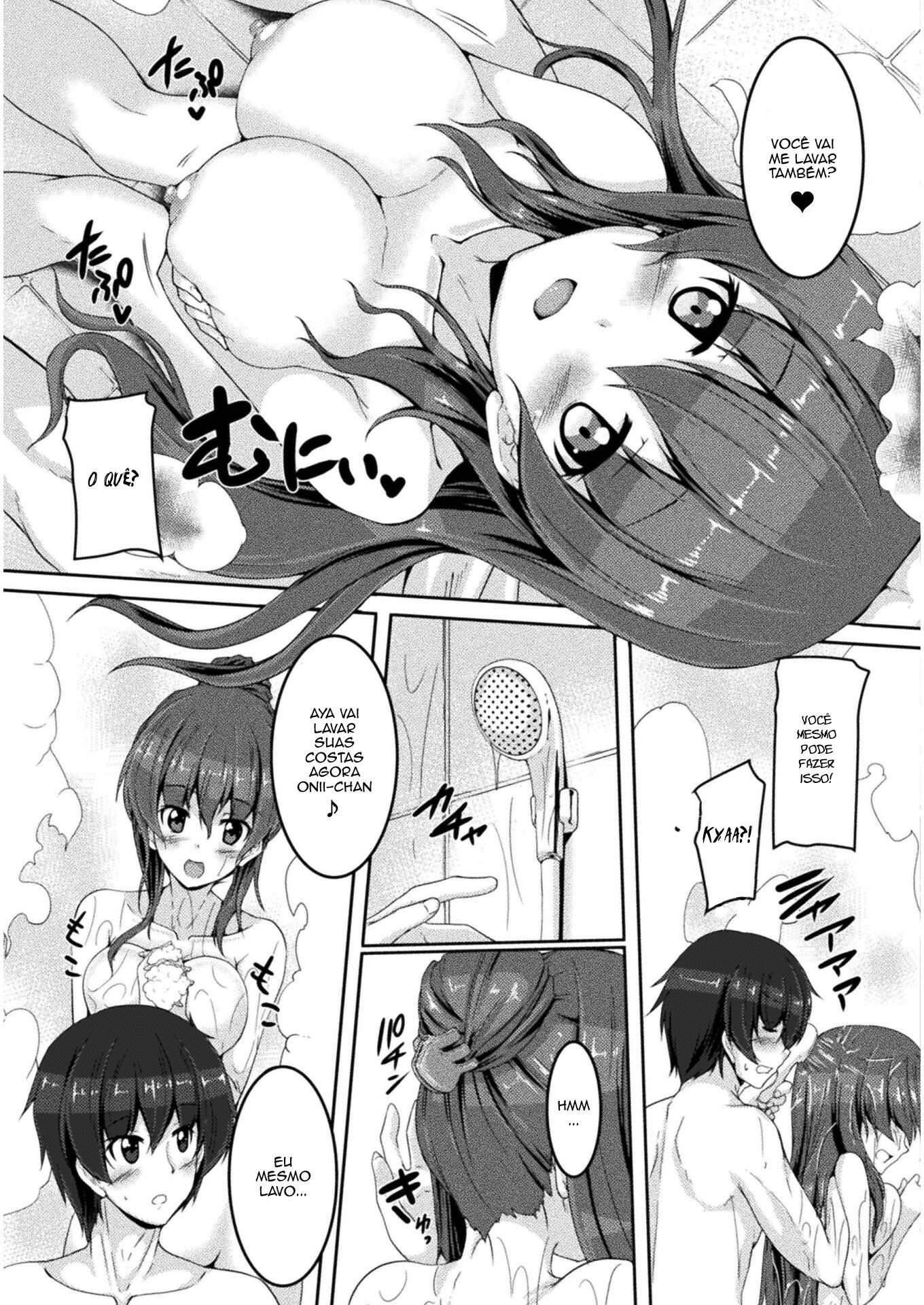 Yandere Imouto ni Aisaresugite Kozukuri Kankin Seikatsu The Comic Capitulo 1 - pagina 12