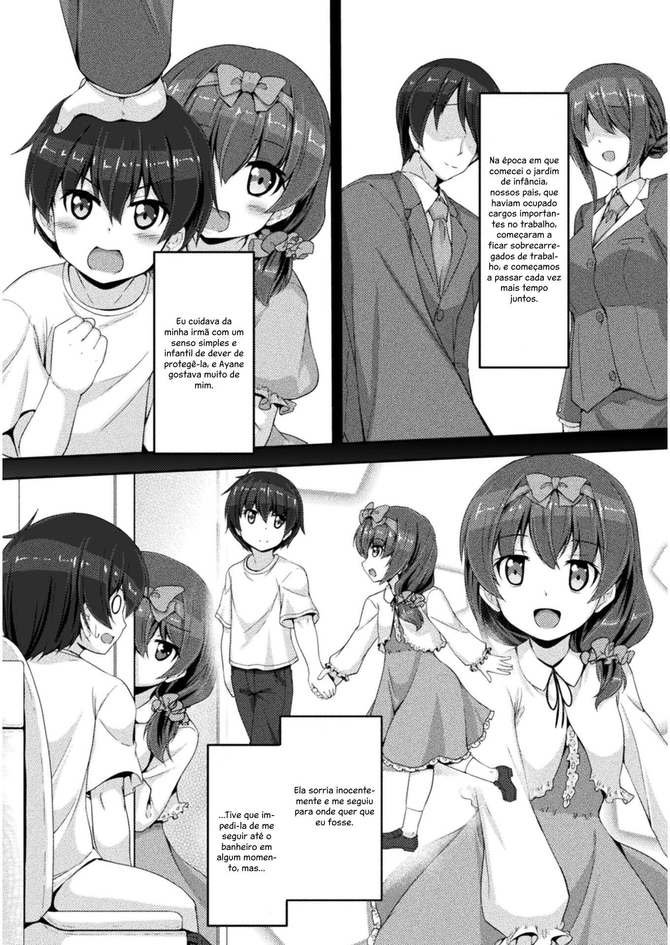 Yandere Imouto ni Aisaresugite Kozukuri Kankin Seikatsu The Comic Capitulo 1 - pagina 9